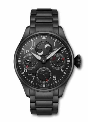 IWC Big Pilot's Watch Perpetual Calendar Top Gun Ceratanium IW5036-04 (IW503604)